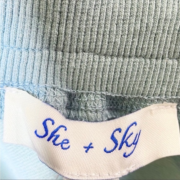 SHE + SKY Tie Dye Jogger Pants L - Picture 6 of 7